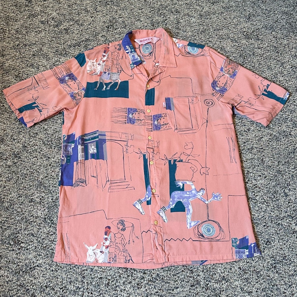 Mohxa Short Sleeve Camp Shirt